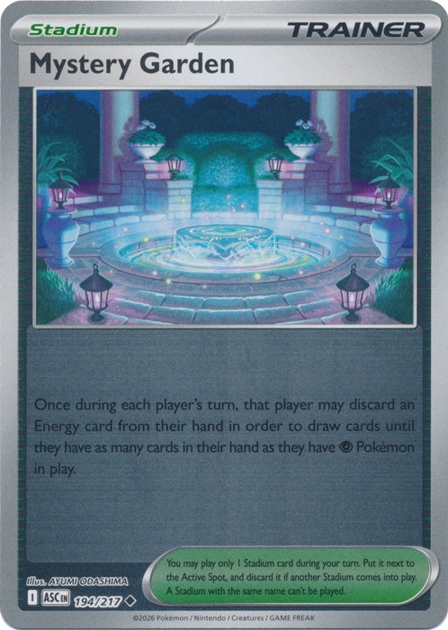 Ascended Heroes Mystery Garden #194/217 Reverse Holo
